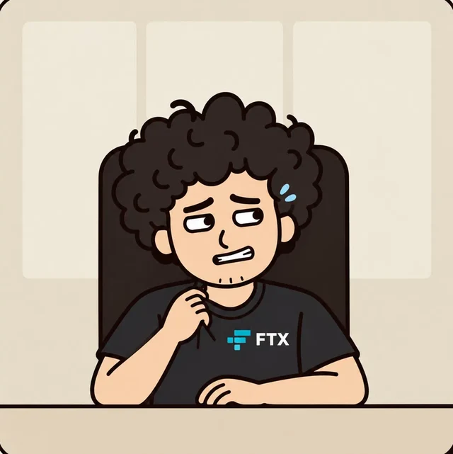 A cartoon character at a desk nervously eyes the code field